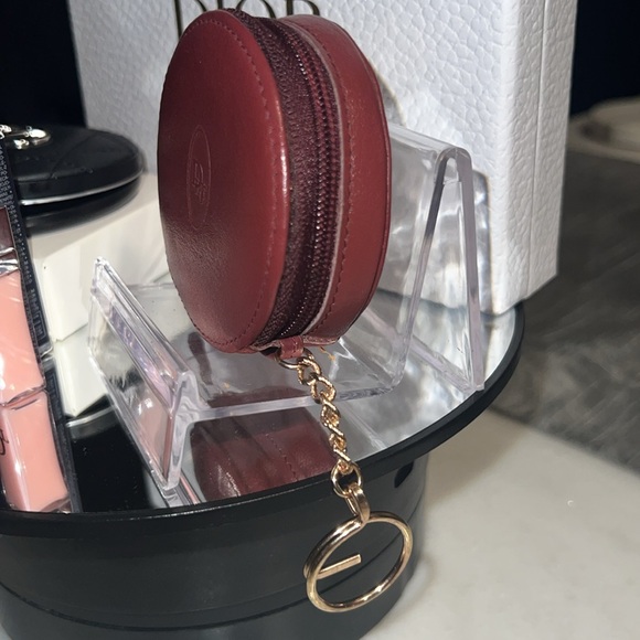 AUTHENTIC VINTAGE DIOR LEATHER KEYRING COIN POUCH BUNDLE - Picture 4 of 15